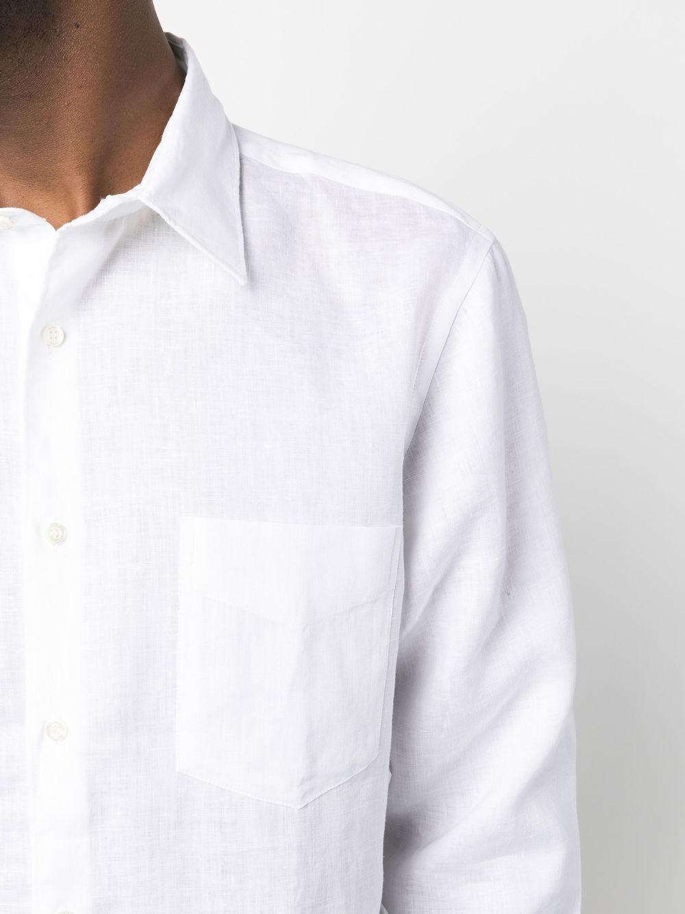 LIGHT LINEN SHIRT WITH POCKET CN_A_CE36 C19585072 ASPESI 