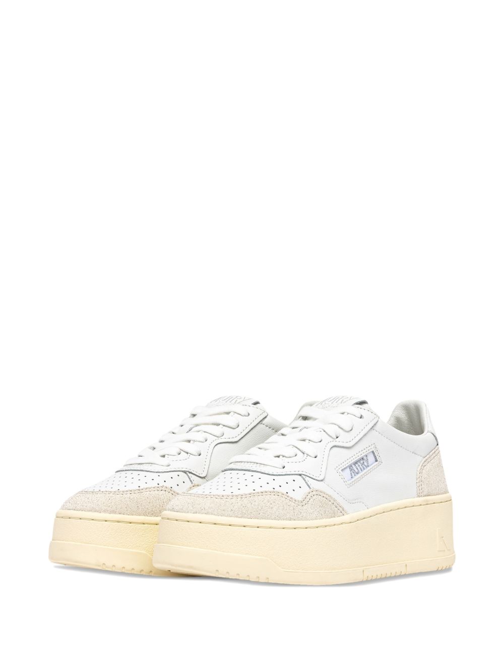 MEDALIST PLATFORM SNEAKERS PTLW PK01WHITE/GREY AUTRY 