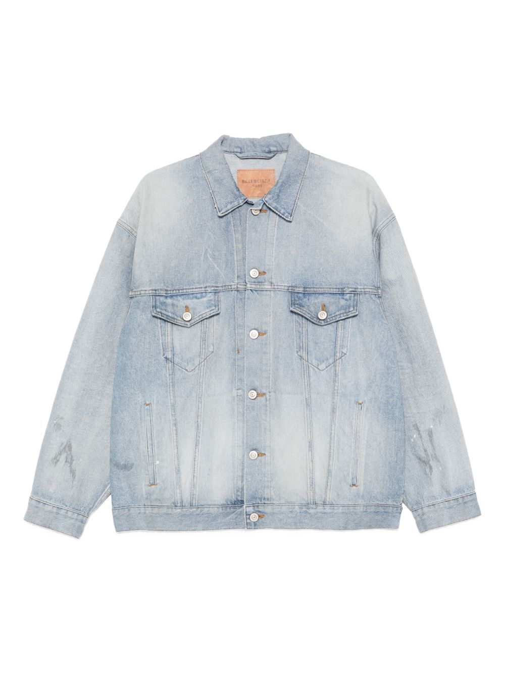oversized denim jacket 861410 TTWB14009 BALENCIAGA 