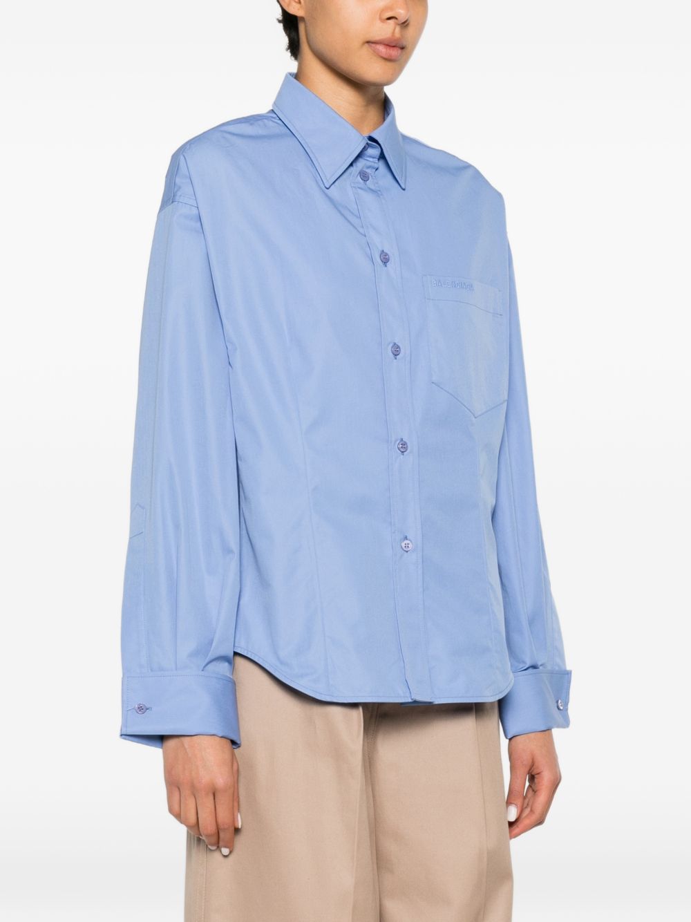Cotton Shirt 872318 TUM204200 BALENCIAGA 