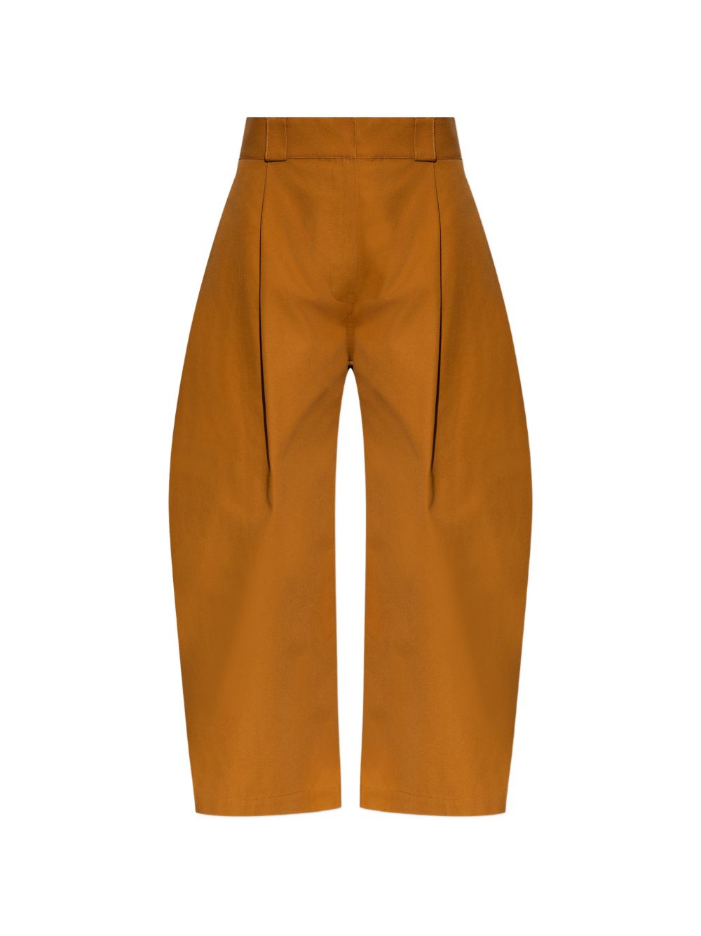 pleated wide-leg cropped trousers 872548 TUP222602 BALENCIAGA 