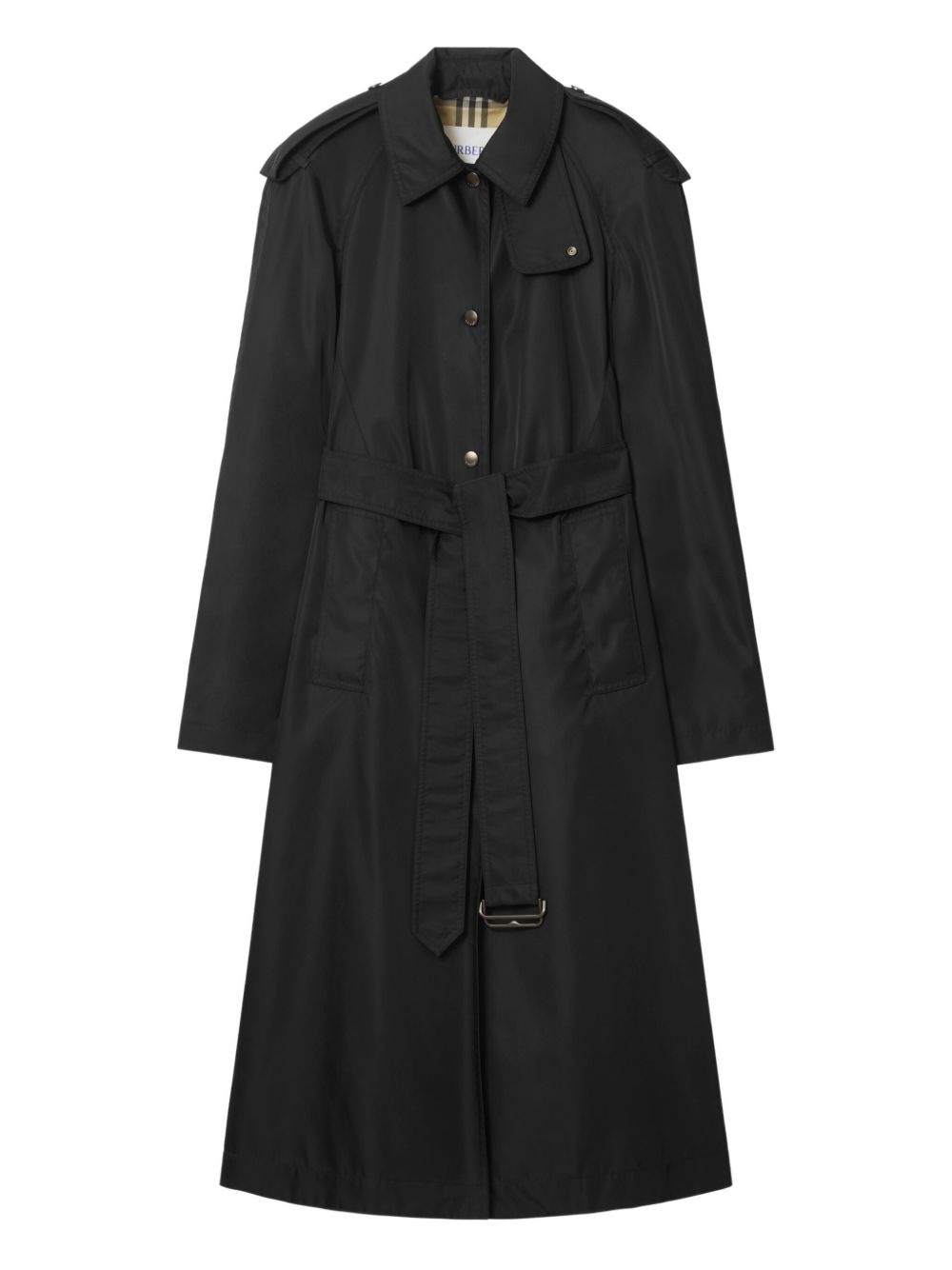 long Nylon Hooded Car Coat 8118730 A1189 BURBERRY 