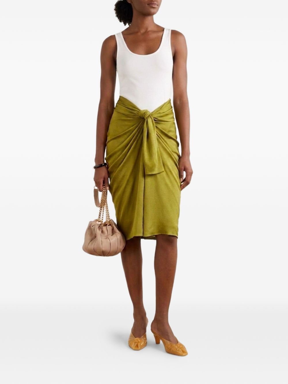knot skirt CH26UJU01130 36R CHLOÉ 