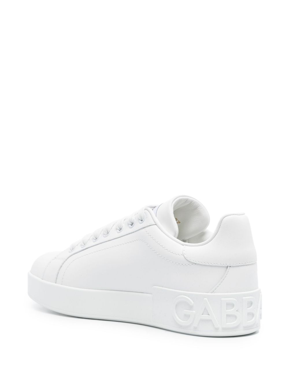 Calfskin Portofino sneakers CK1544 A106580001 DOLCE & GABBANA 