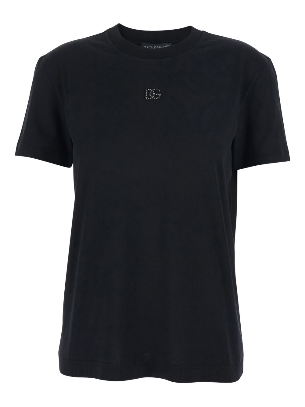 Embellished-logo T-shirt F8V42Z GDDL7N0000 DOLCE & GABBANA 