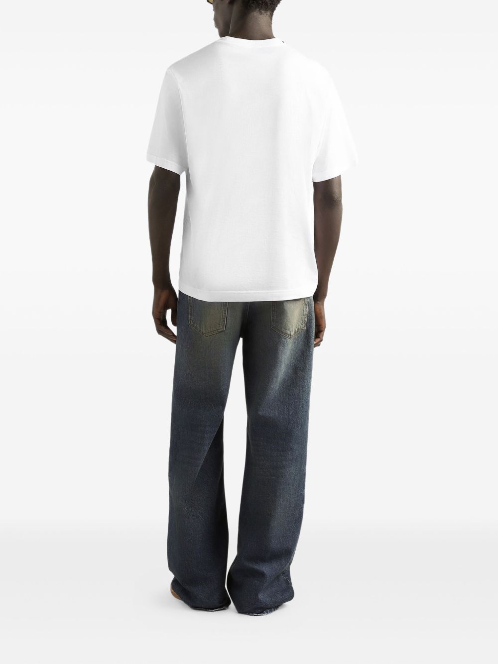 Jersey T-shirt with patch G8PN9Z G7PZFW0800 DOLCE & GABBANA 