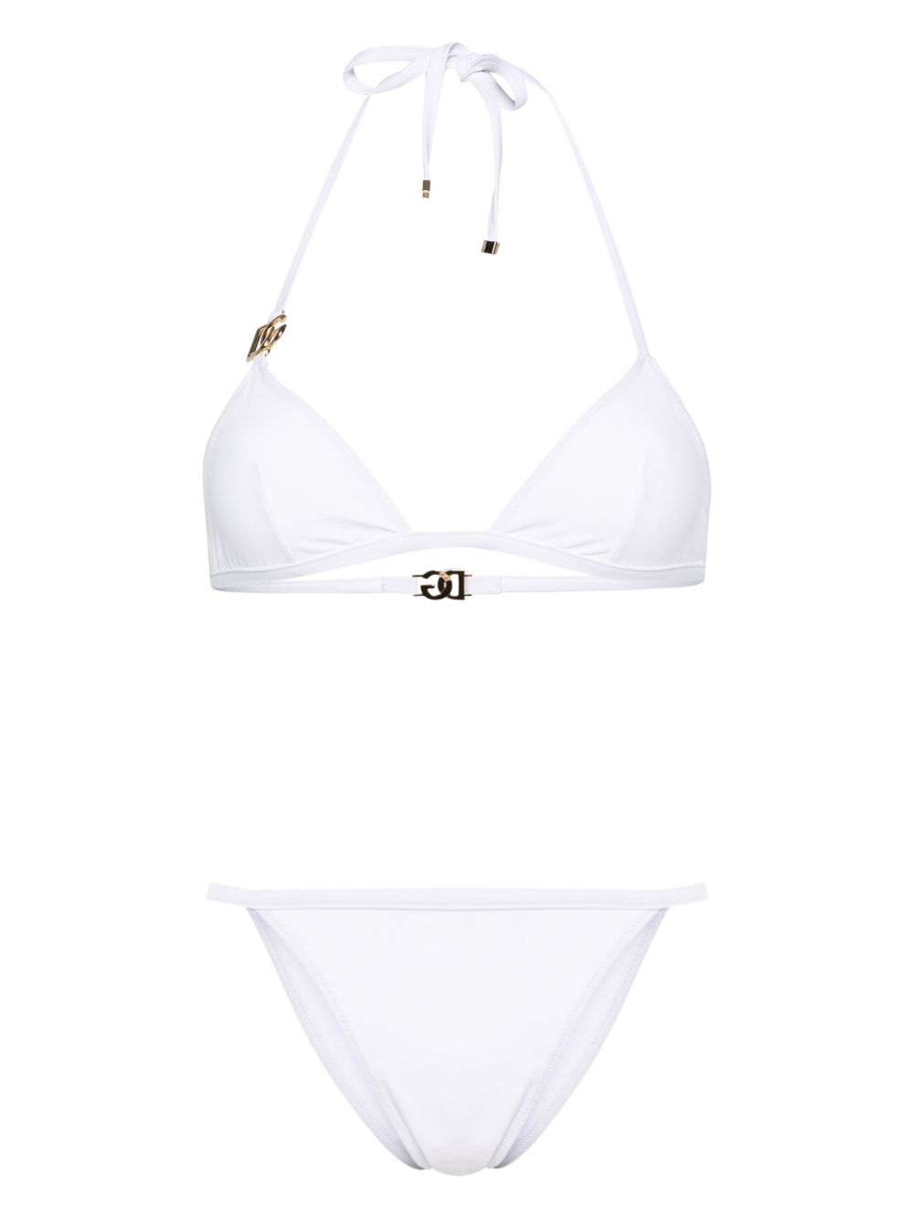 triangle bikini with metal DG logo O8B76J ONO12W0800 DOLCE & GABBANA 