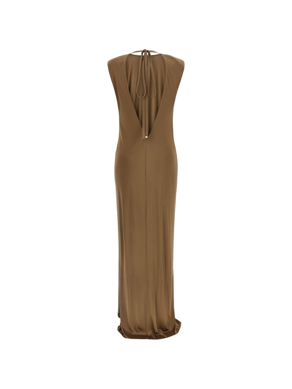 Red Carpet dress in shiny viscose jersey ABR2461E2 229 ELISABETTA FRANCHI 