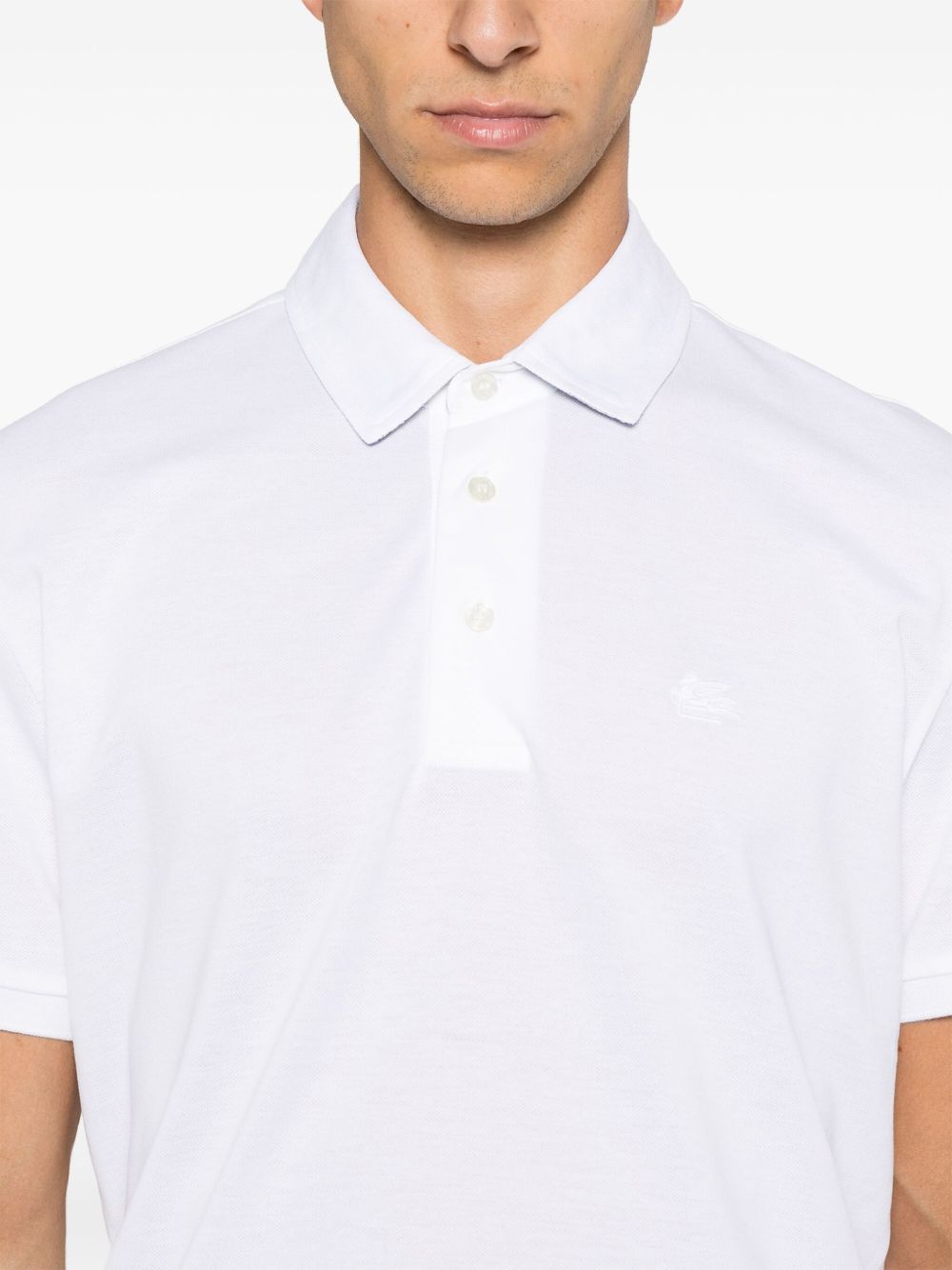 Polo shirt in cotton piqué MRMD0006 AC274W0800 ETRO 
