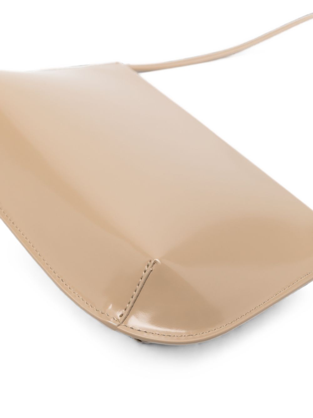 Bra leather shoulder bag BRABAG LATTESPAZZOLATO FANE 