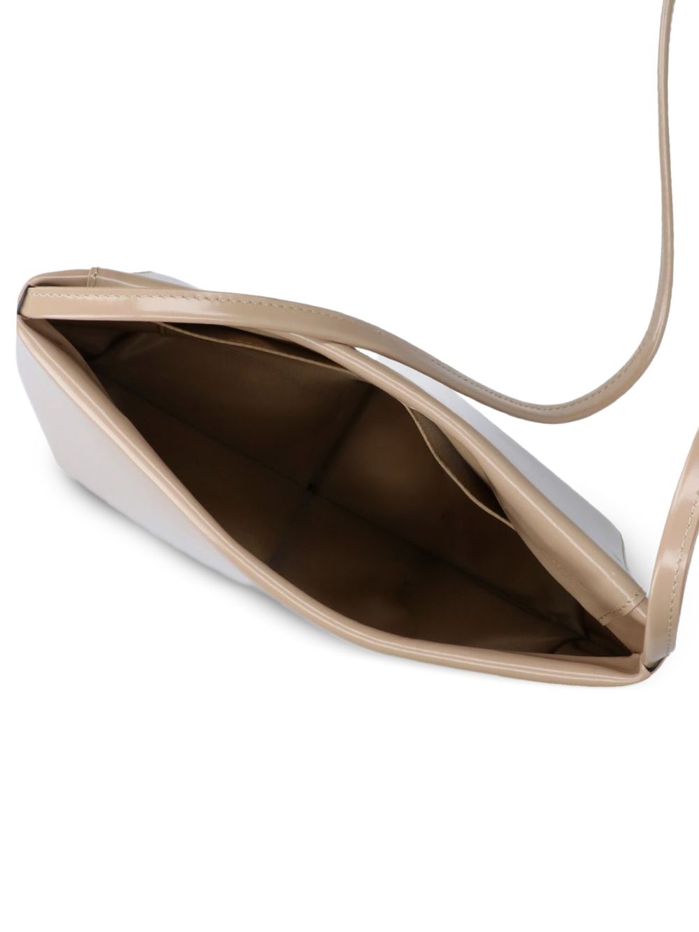 Loge leather shoulder bag LOGEBAG LATTESPAZZOLATO FANE 