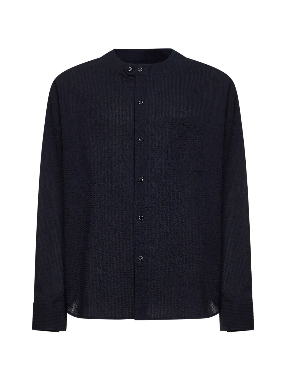 ASV cotton seersucker shirt GM003497 TE11186UB115 GIORGIO ARMANI 
