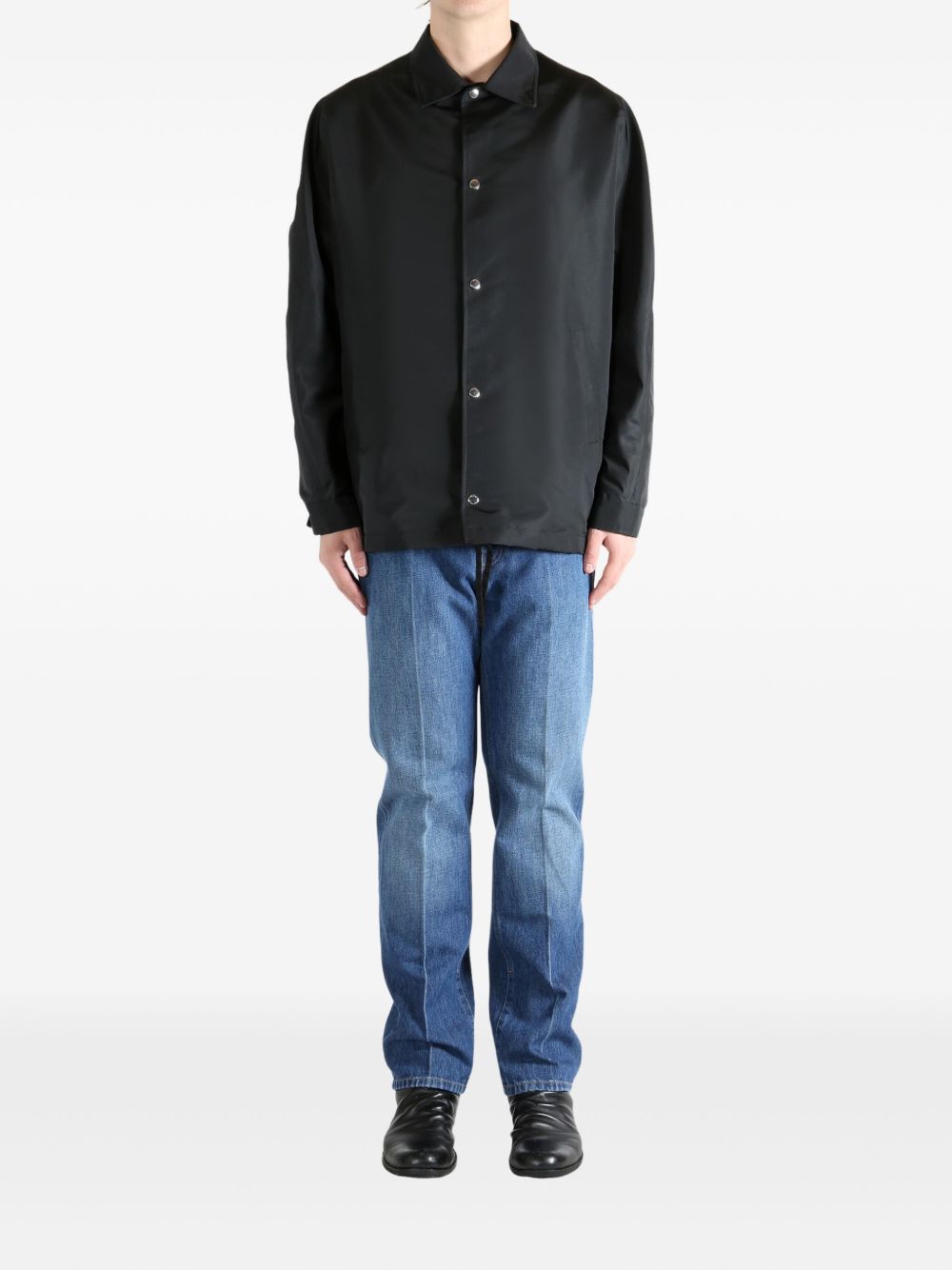 Coach jacket in polyfaille BM01G3166P 001 GIVENCHY 
