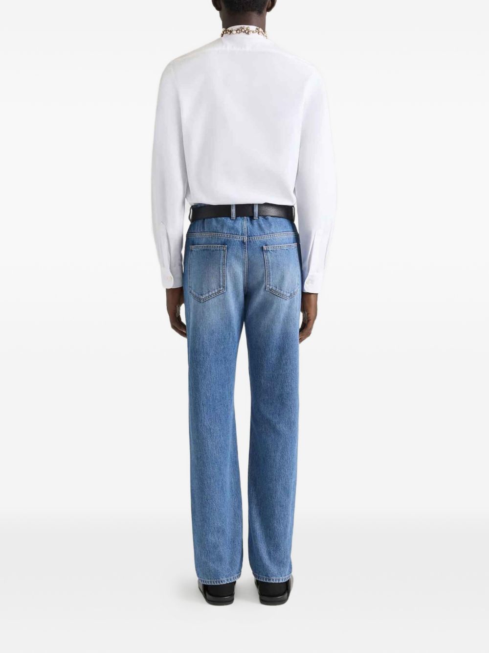 Couture Seam straight fit shadow washed jeans BM51P95YD3 420 GIVENCHY 