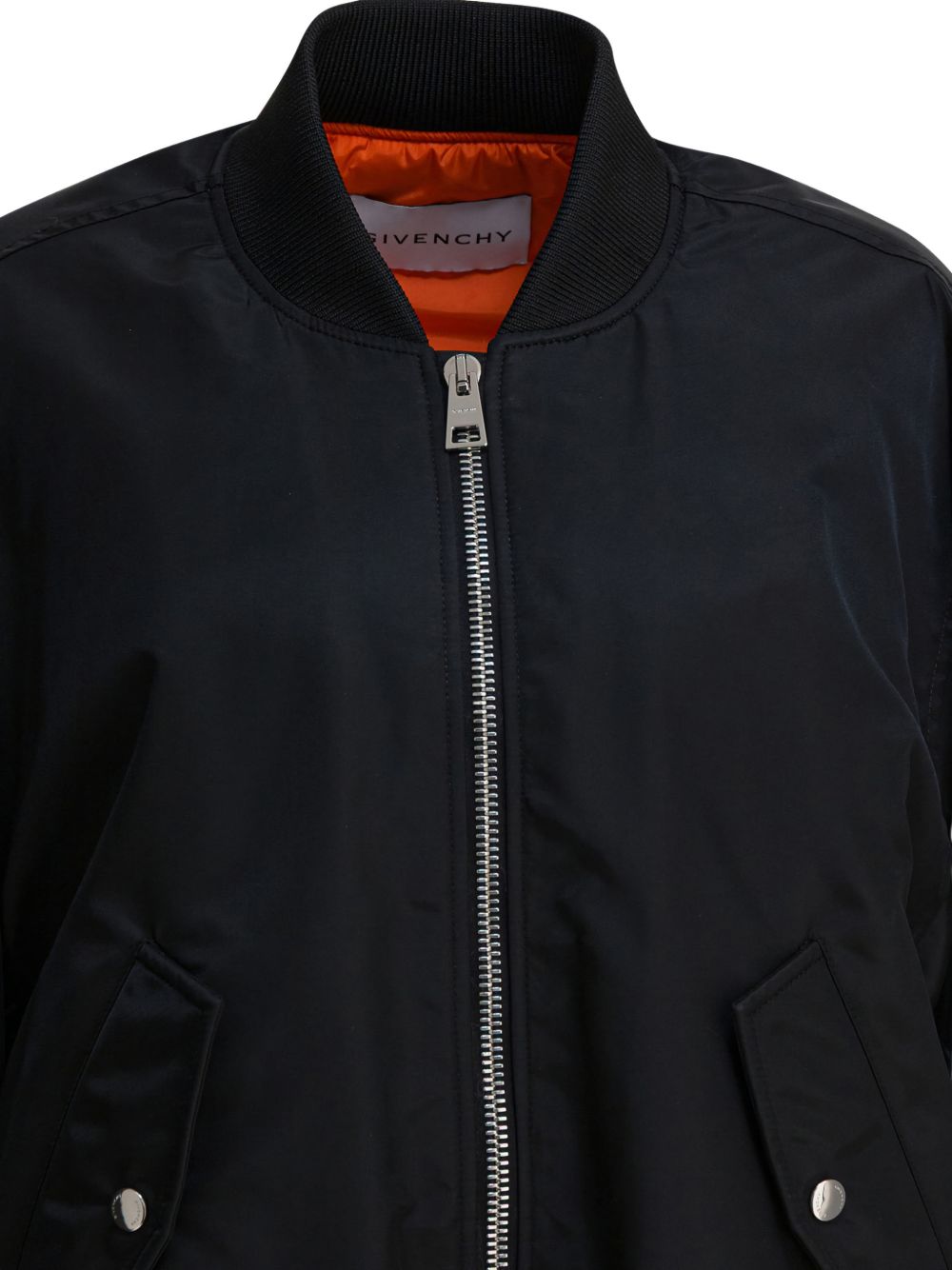 Cropped cocoon bomber in nylon BW00T114JD 001 GIVENCHY 