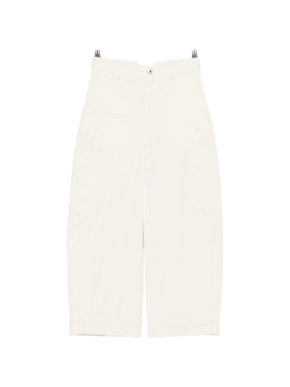 Cocoon cropped cargo pants in cotton and wool BW519H164D 105 GIVENCHY 
