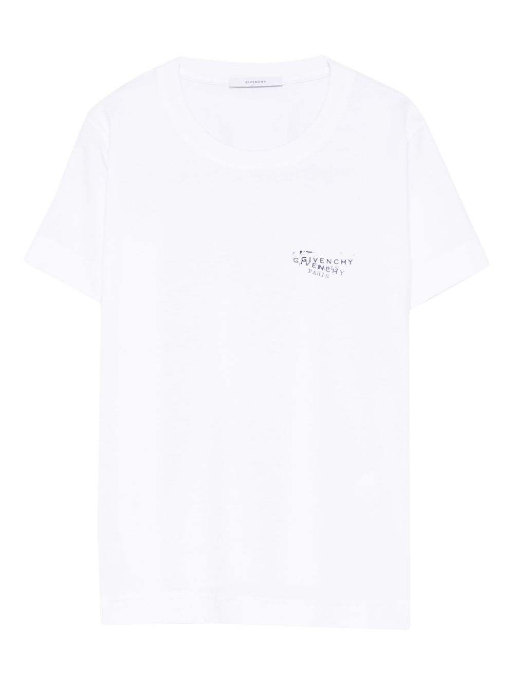 T-shirt with Givenchy Stamp print BW70FJP7A7 100 GIVENCHY 