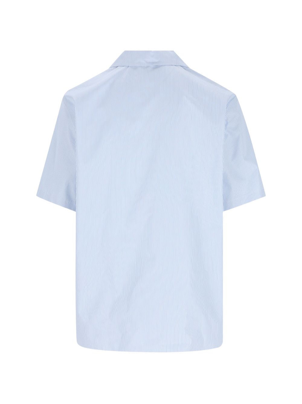 Thin striped cotton poplin bowling shirt 794907 ZAJWW4061 GUCCI 