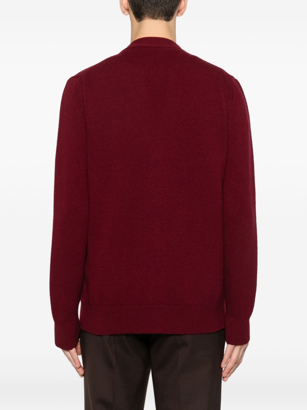 Wool cashmere cardigan with embroidery 815009 XKFAU6013 GUCCI 