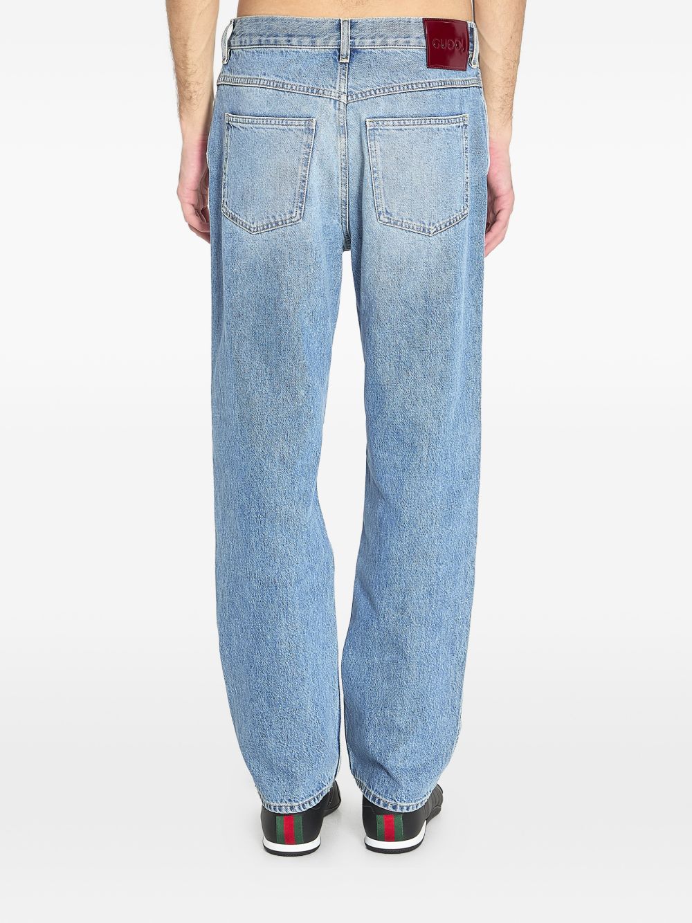 Slim fit cotton denim trousers 844629 XDDD24009 GUCCI 