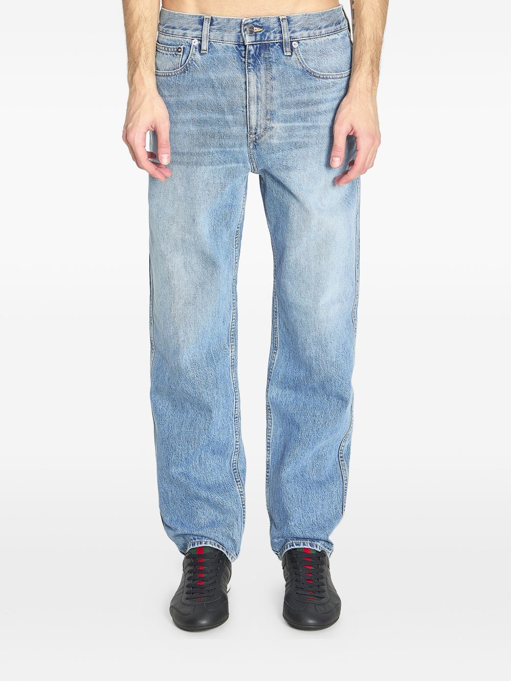 Slim fit cotton denim trousers 844629 XDDD24009 GUCCI 