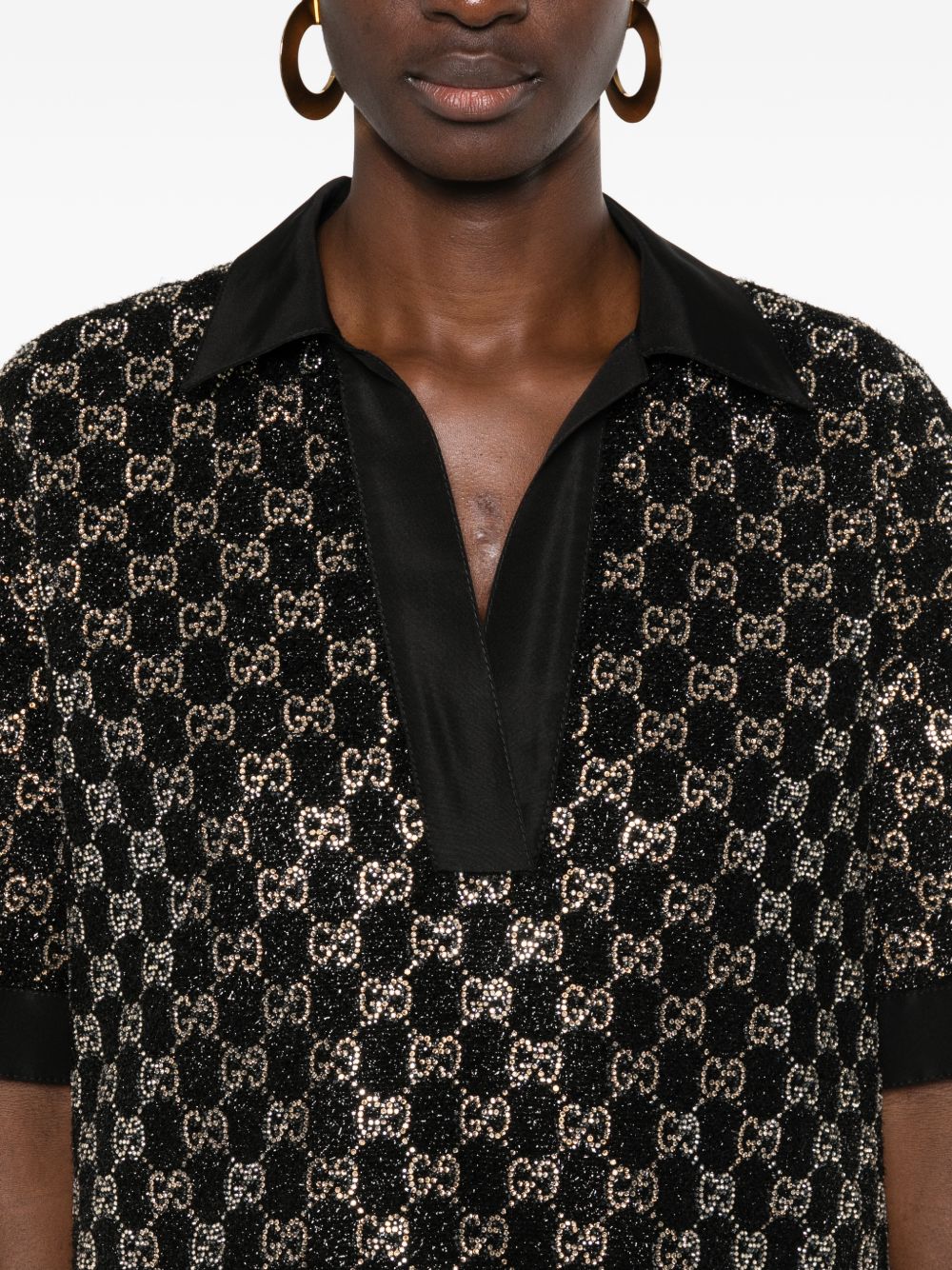 Wool tweed lamé top 846682 ZARWY1000 GUCCI 