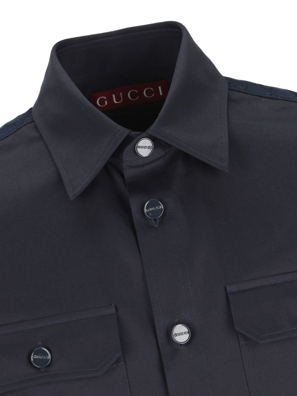 Cotton twill shirt 851708 ZAQH54440 GUCCI 