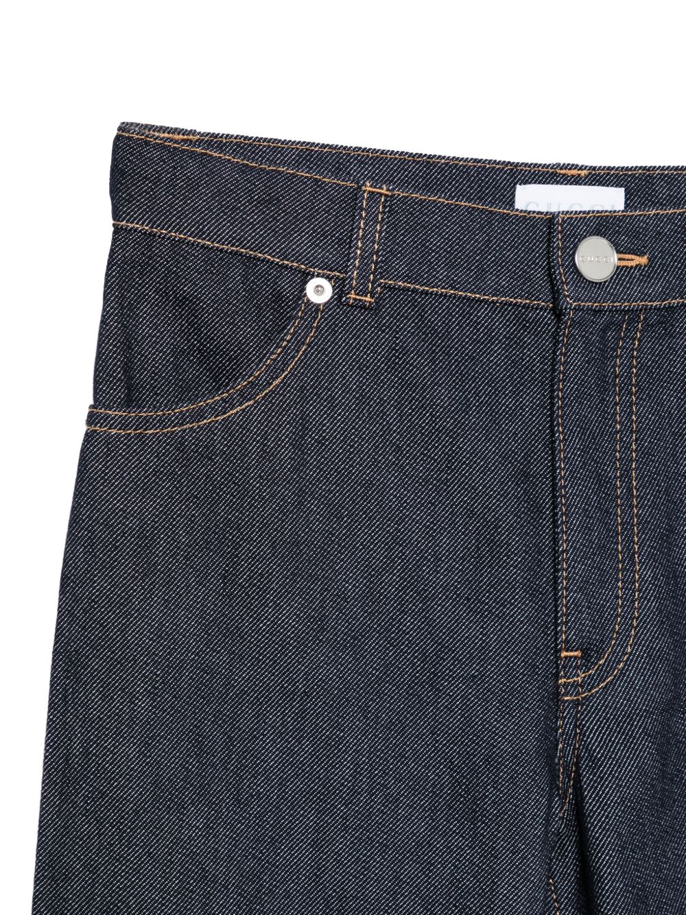 Children's denim pants with Web 826644 XDDCE4759 GUCCI KIDS 