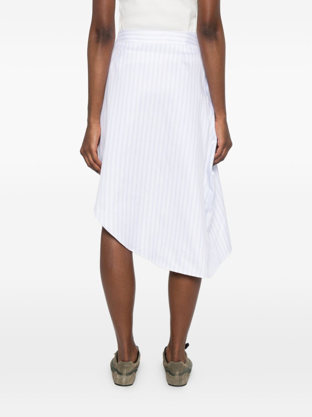 Striped skirt with drapery SK0206 PG1892023 JW ANDERSON 