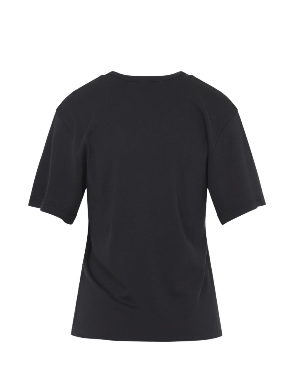 Rib T-shirt in jersey TS0002 LJ1016BK998 LEMAIRE 