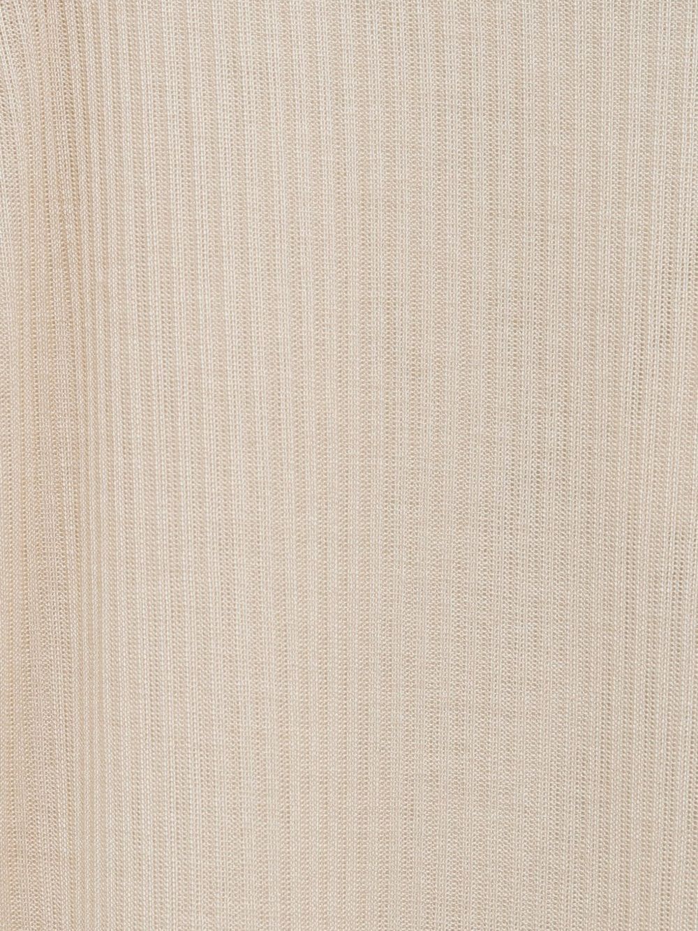 Ribbed tank top TS0026 LK1017WH024 LEMAIRE 