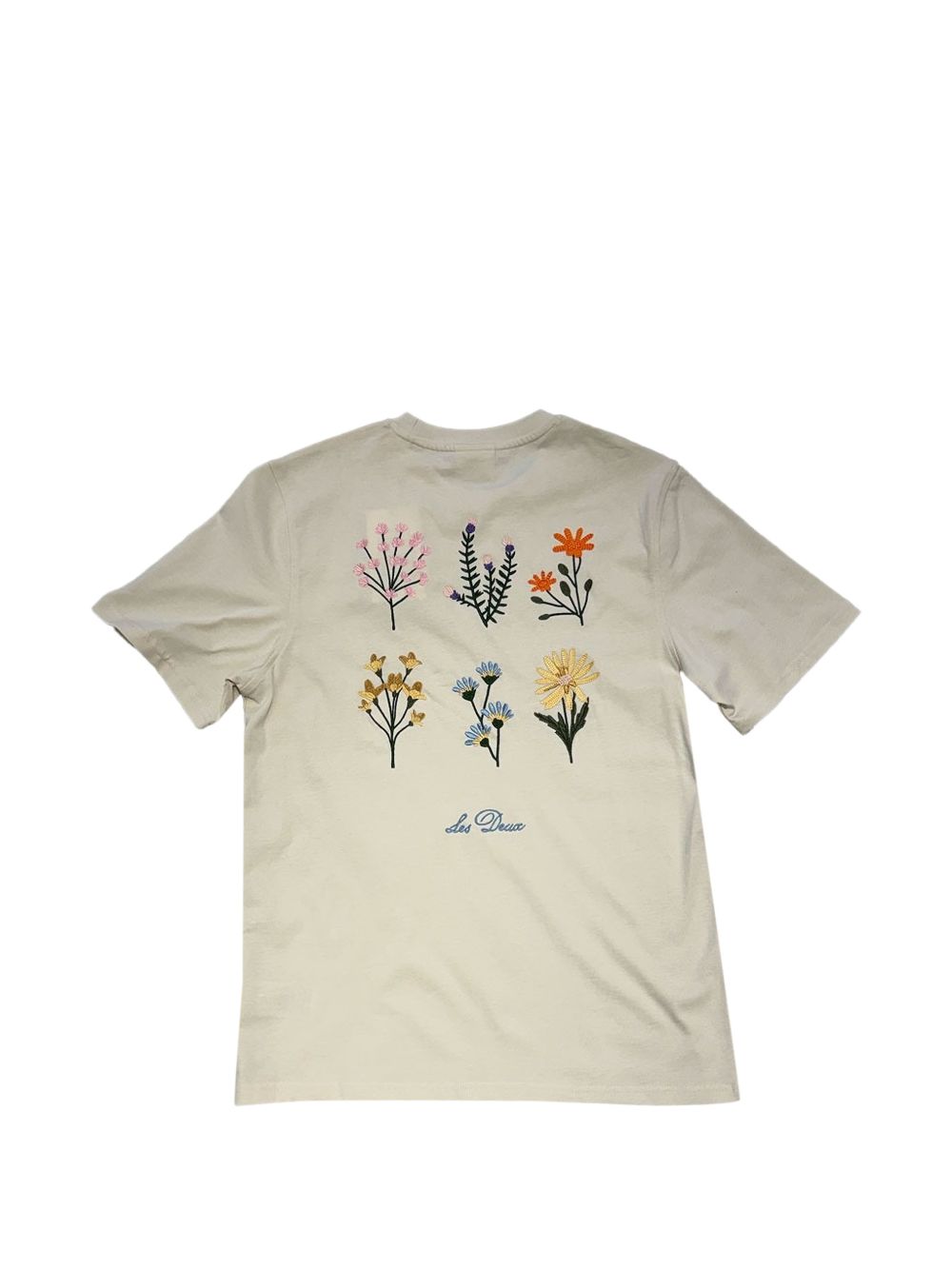 floral-embroidery T-shirt 1002138 211 LES DEUX 
