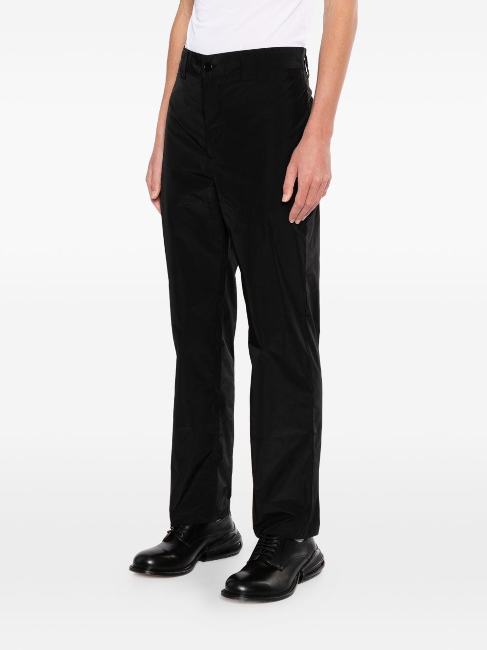 Straight fitted active pants MB102 BLACK LII 