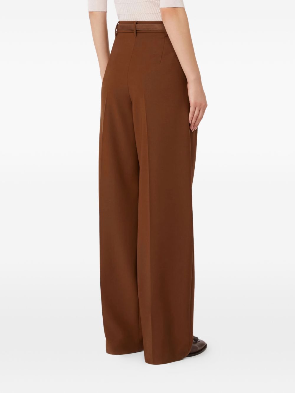 Flowing wool trousers 2616131081 MSTBACIO003 MAX MARA STUDIO 