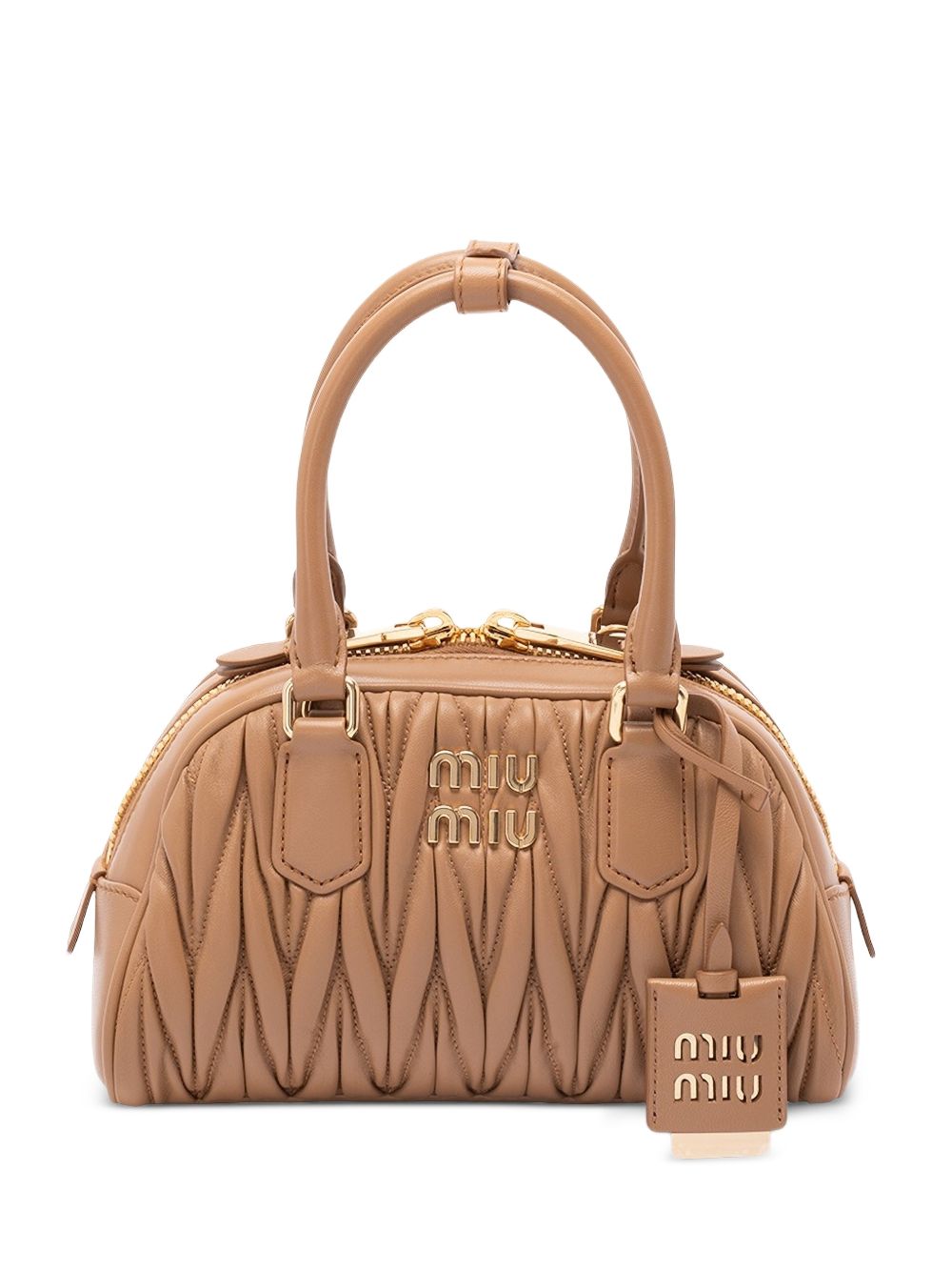 Arcadie matelassé nappa leather bag 5BB191AN88 V OLOF098L MIU MIU 