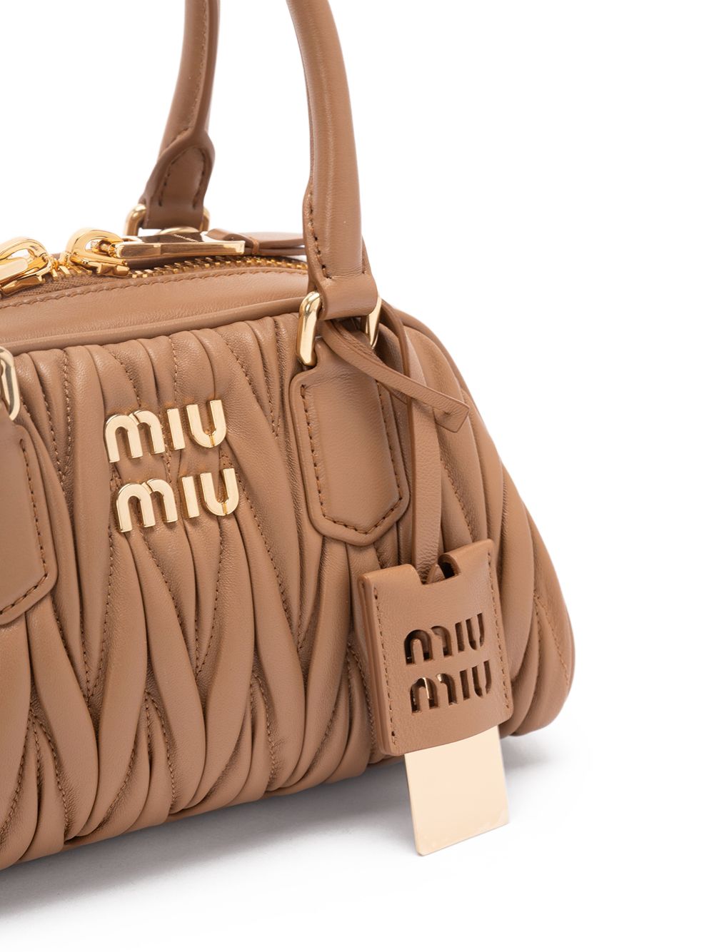 Arcadie matelassé nappa leather bag 5BB191AN88 V OLOF098L MIU MIU 
