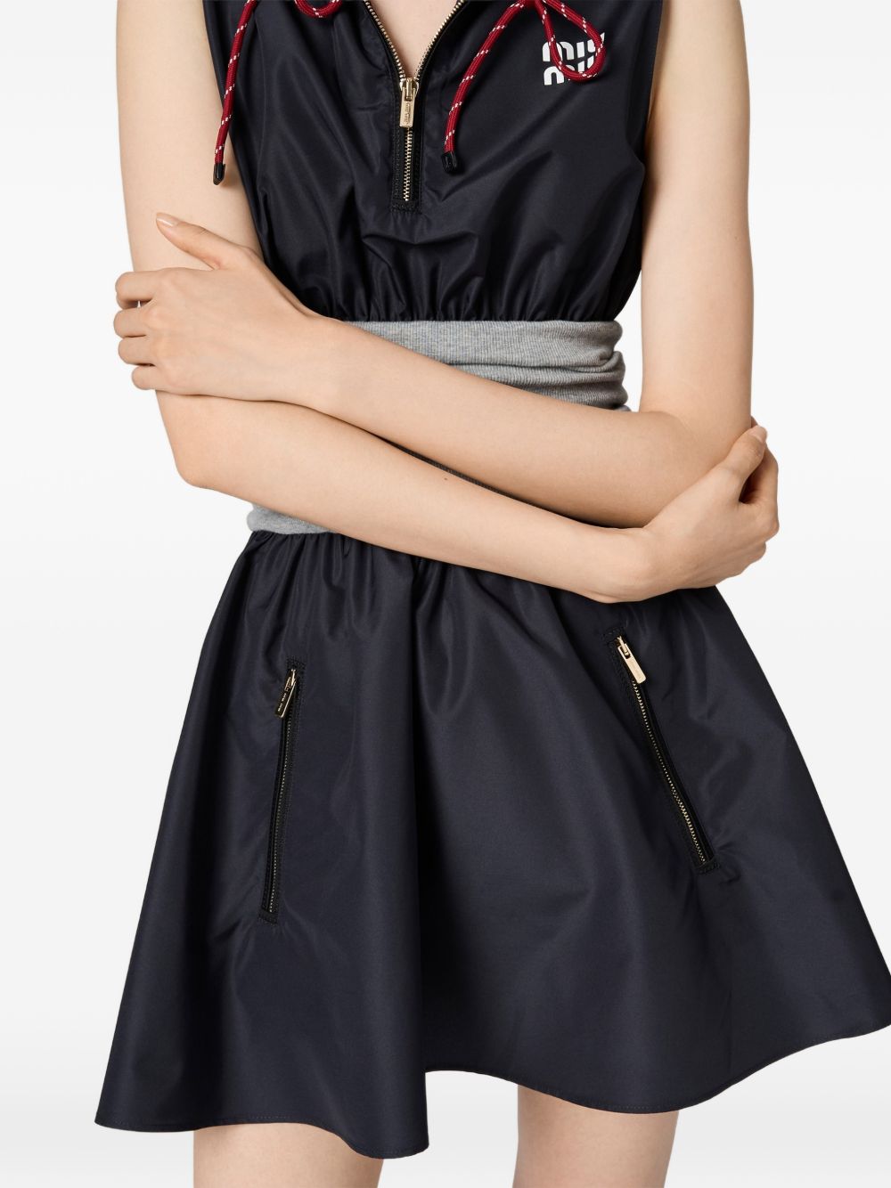 Technical fabric dress MF622319EC S-OOOF005R MIU MIU 