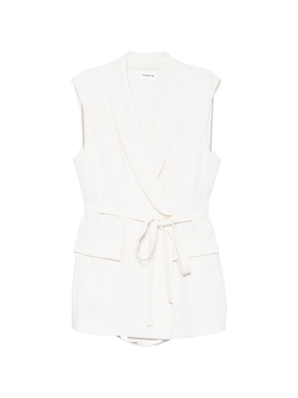 Belted sleeveless top D410054 PANTY26002 P.A.R.O.S.H. 