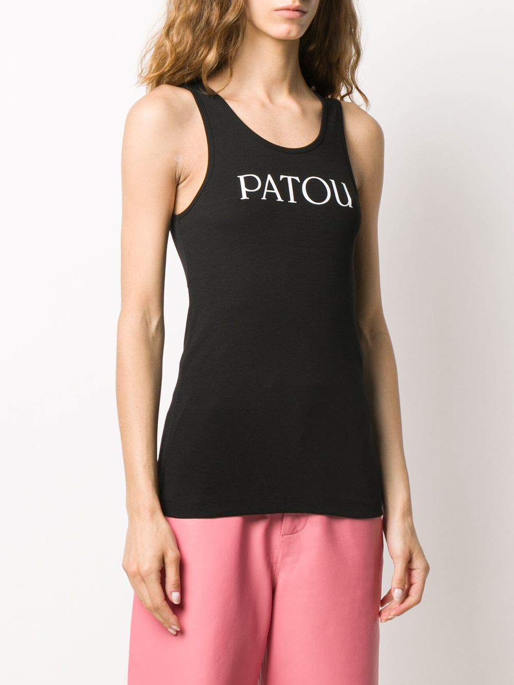 logo-print tank top JE0159994 999B PATOU 