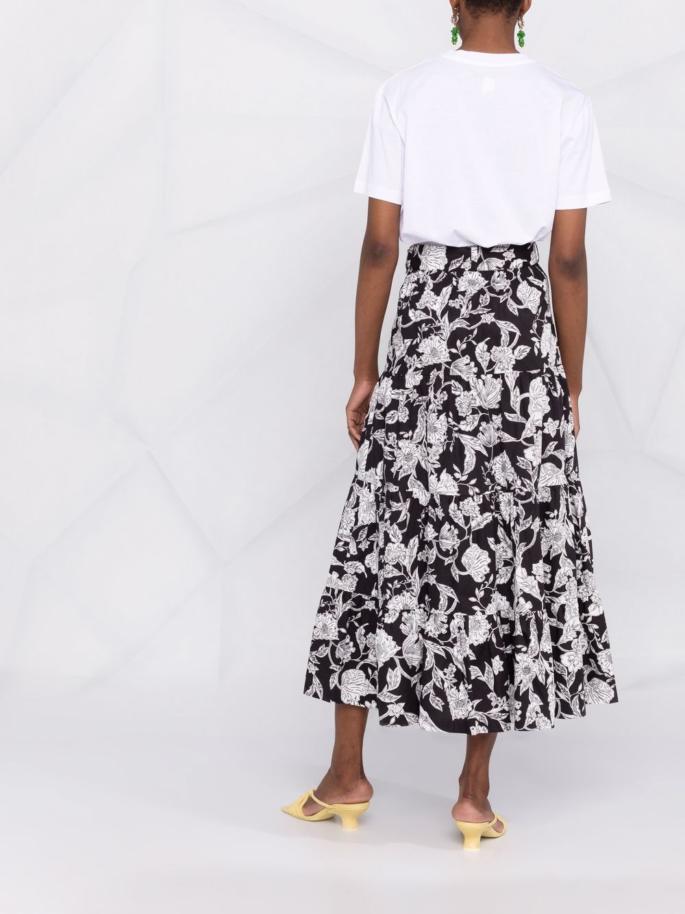 Logo-print organic-cotton T-shirt JE0299999 001W PATOU 