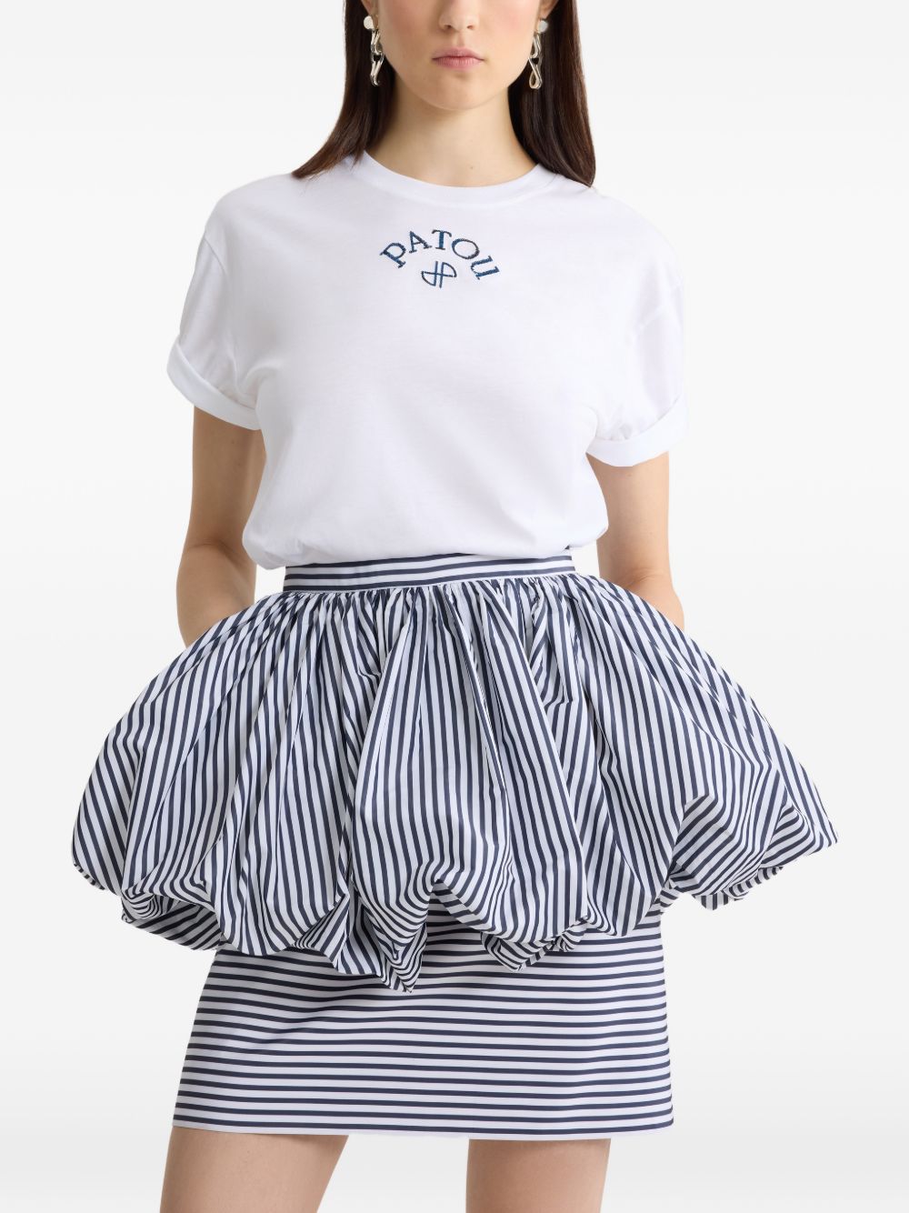 logo T-shirt JE2149999 001W PATOU 