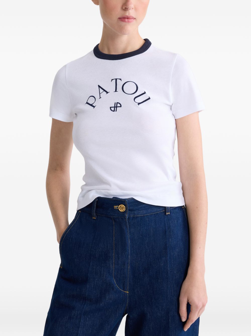 logo T-shirt JE2499994 001W PATOU 