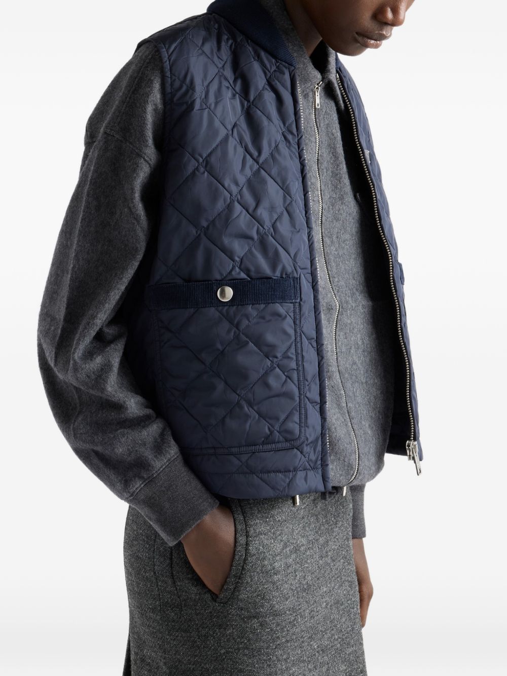 Re-nylon vest 2923281WQ9 S-OOOF0AIN PRADA 