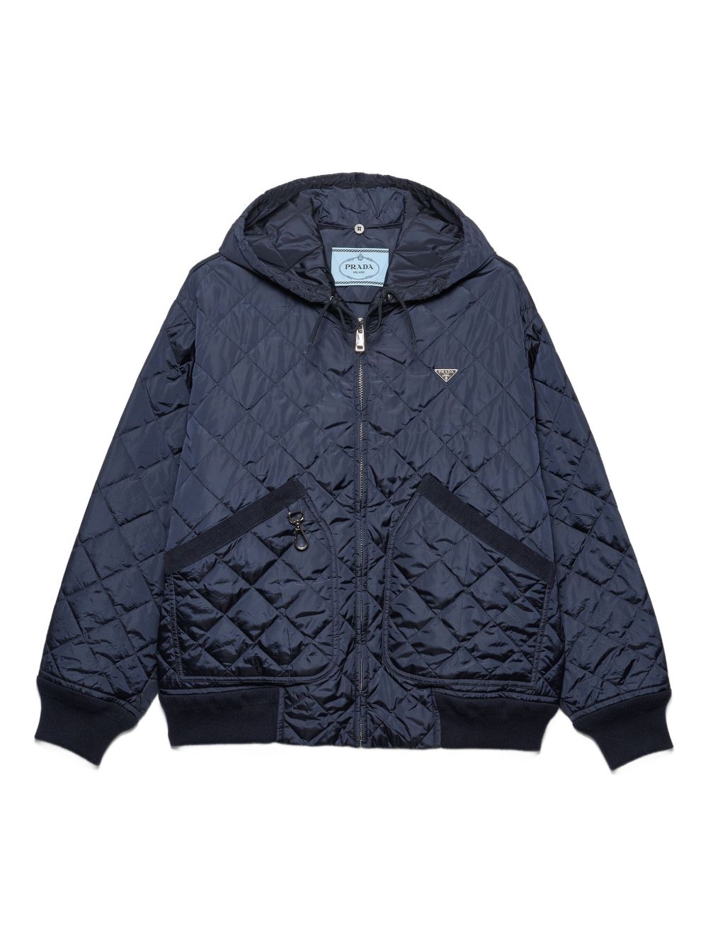 Re-Nylon blouson jacket with hood 2923301WQ9 S-OOOF0AIN PRADA 