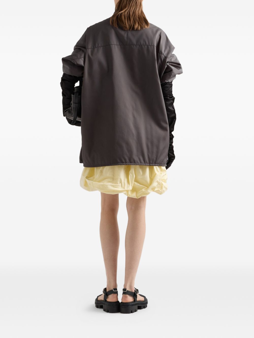 Washed re-nylon rain jacket 29236219YE S-OOOF0112 PRADA 
