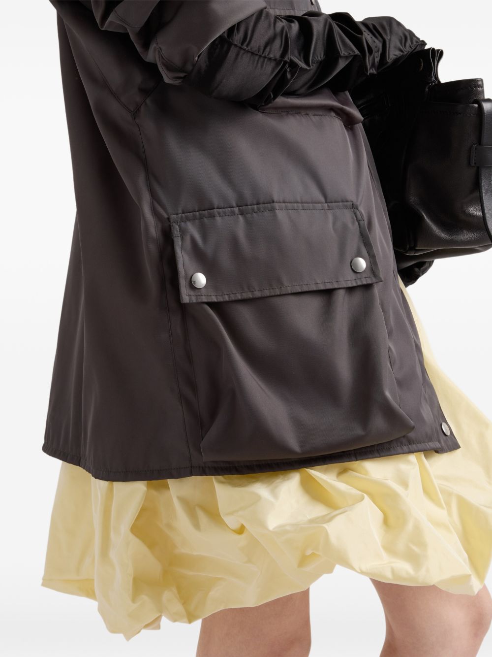Washed re-nylon rain jacket 29236219YE S-OOOF0112 PRADA 