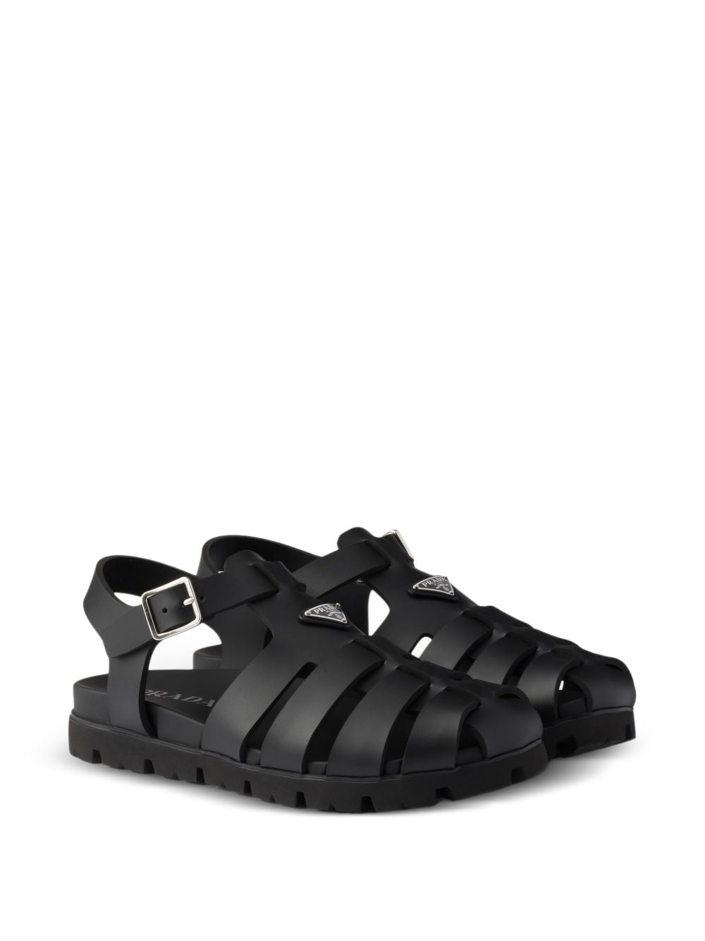 Rubber fisherman sandals 2X31603LKK FG000F0002 PRADA 