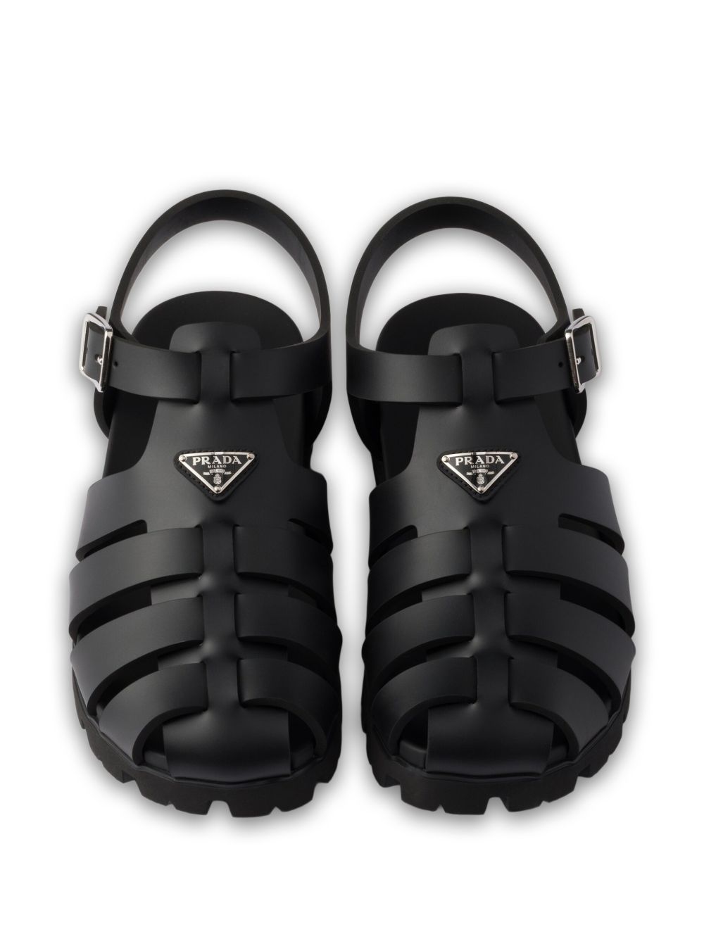 Rubber fisherman sandals 2X31603LKK FG000F0002 PRADA 