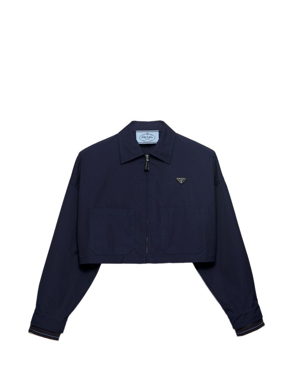 Poplin blouson jacket P536OG187P S-OOOF0008 PRADA 