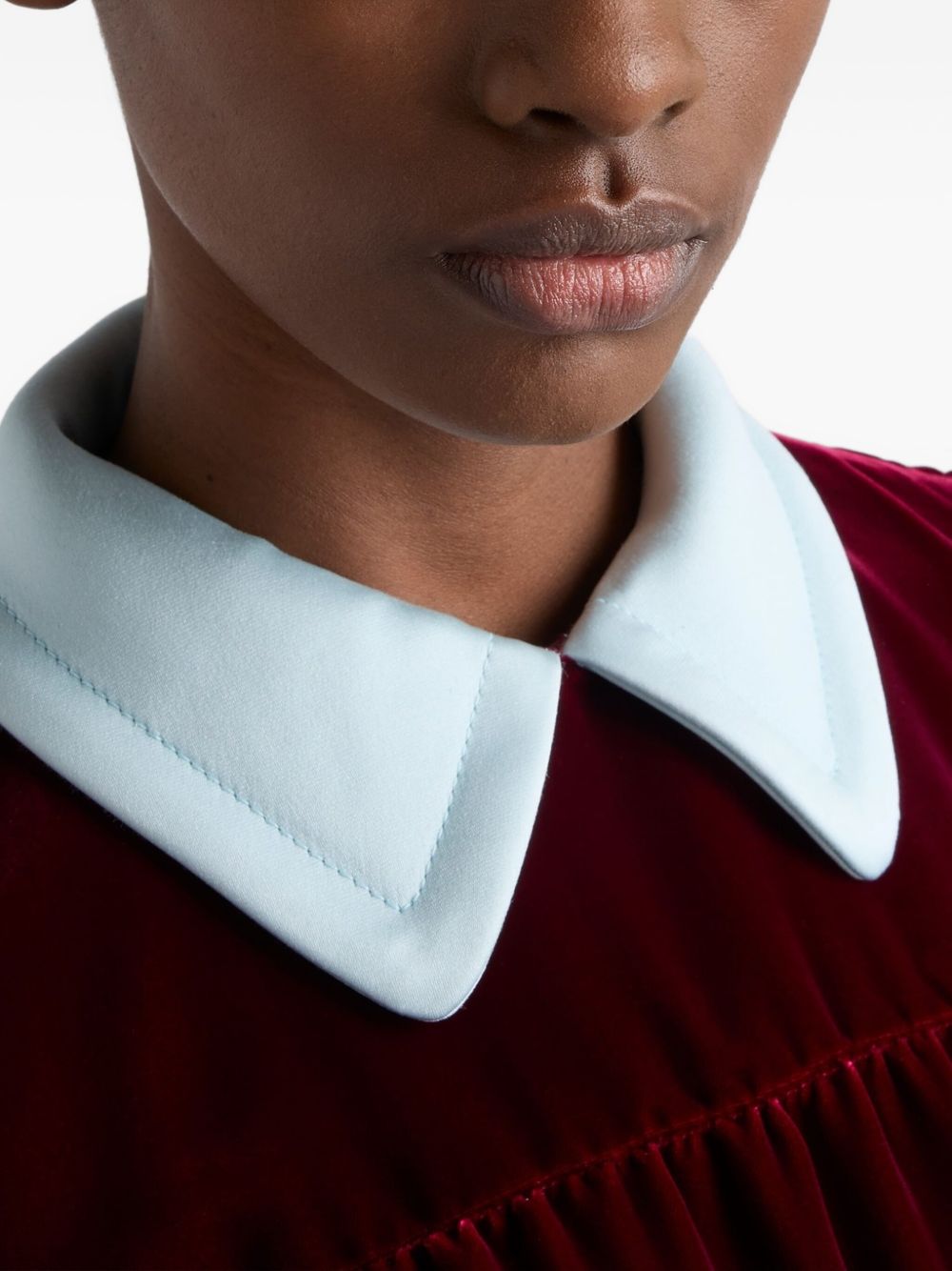 Velvet top P958N178Y S-OOOF0041 PRADA 